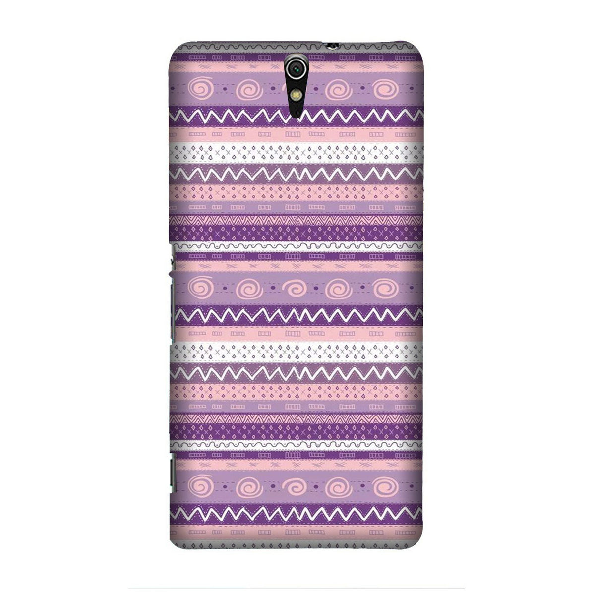 Zigzag line pattern3 Case for Sony C5