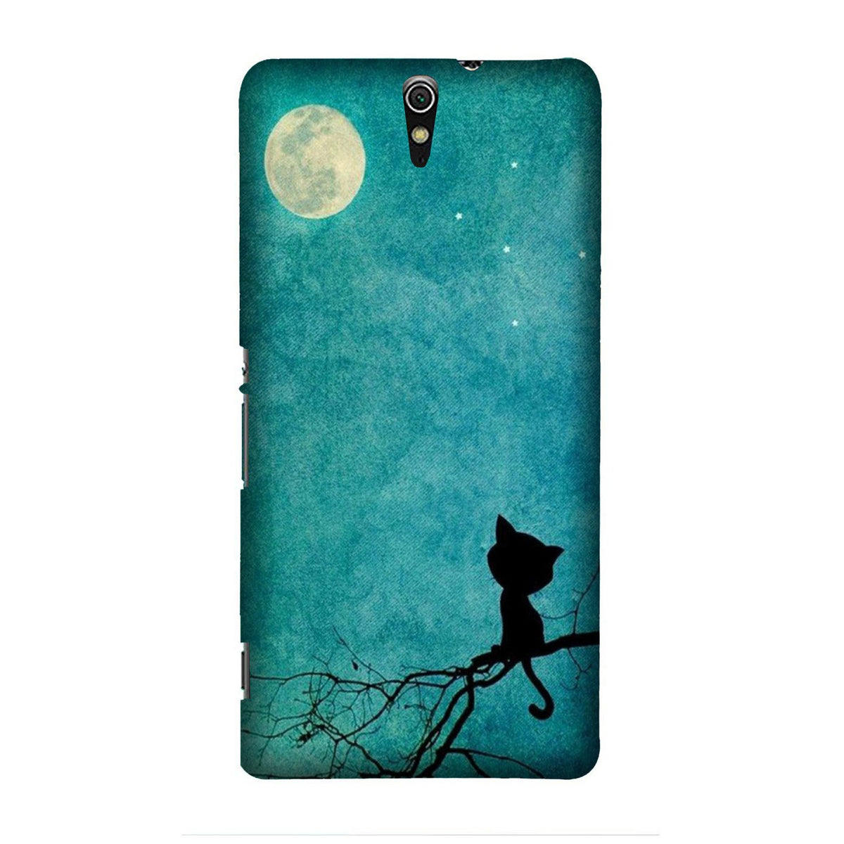 Moon cat Case for Sony C5