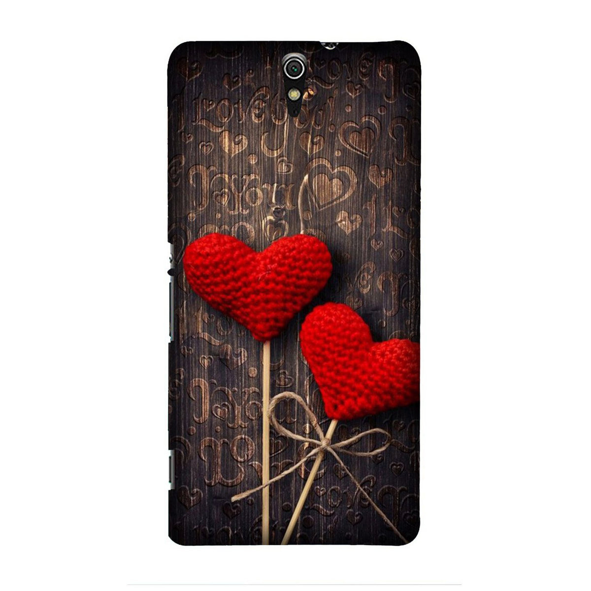 Red Hearts Case for Sony C5