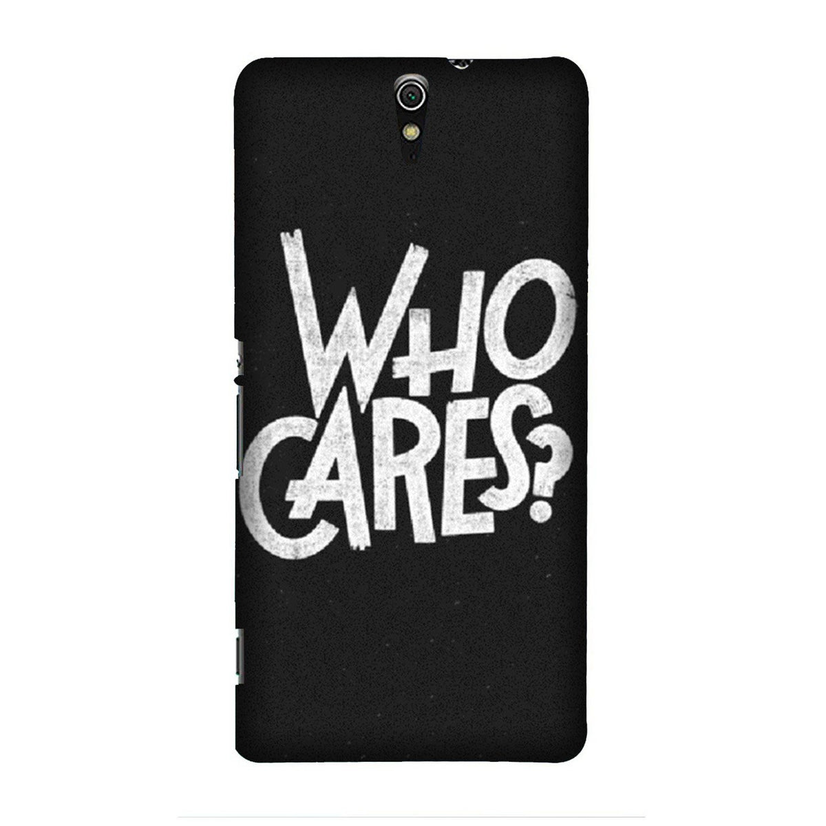 Who Cares Case for Sony C5