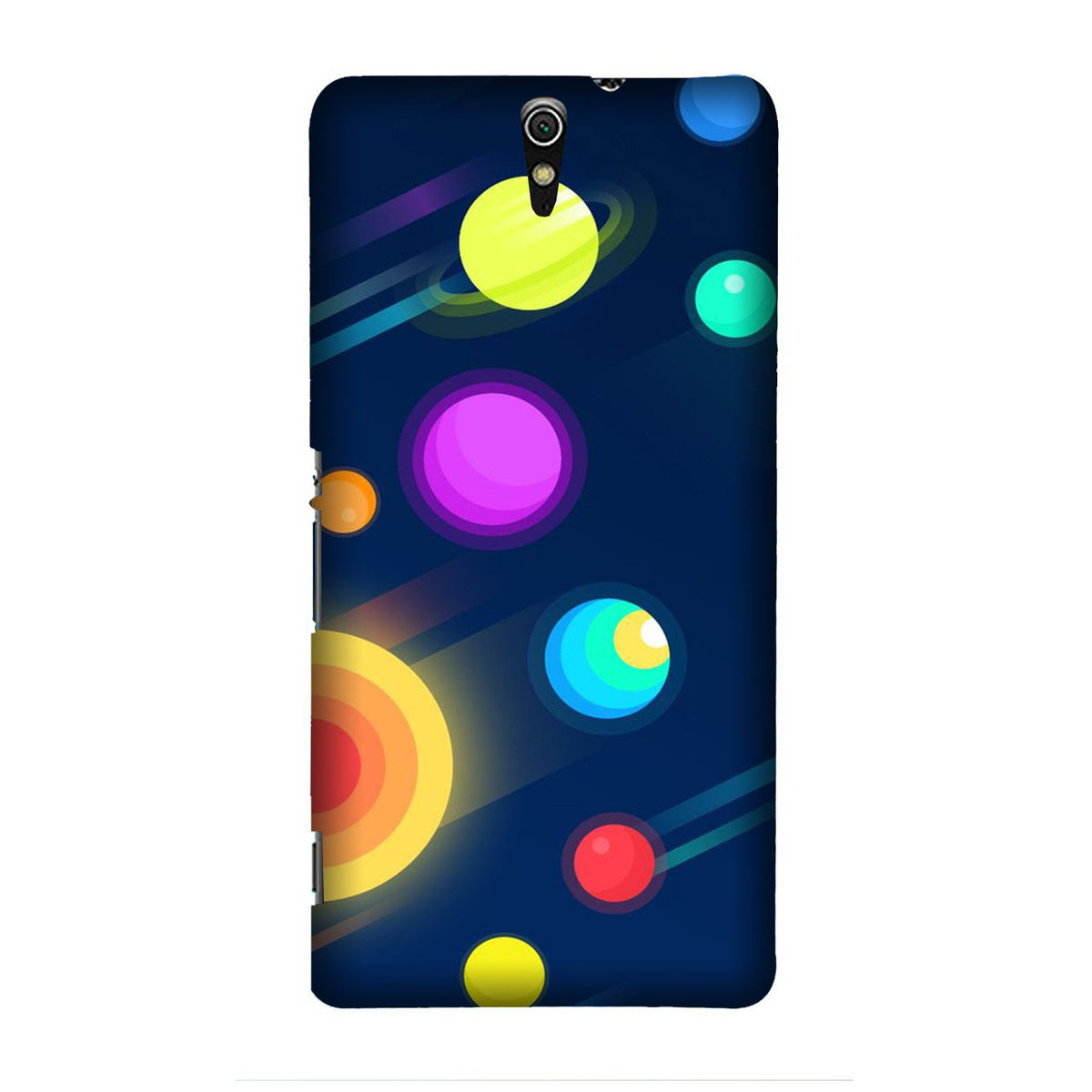 Solar Planet Case for Sony C5 (Design - 197)