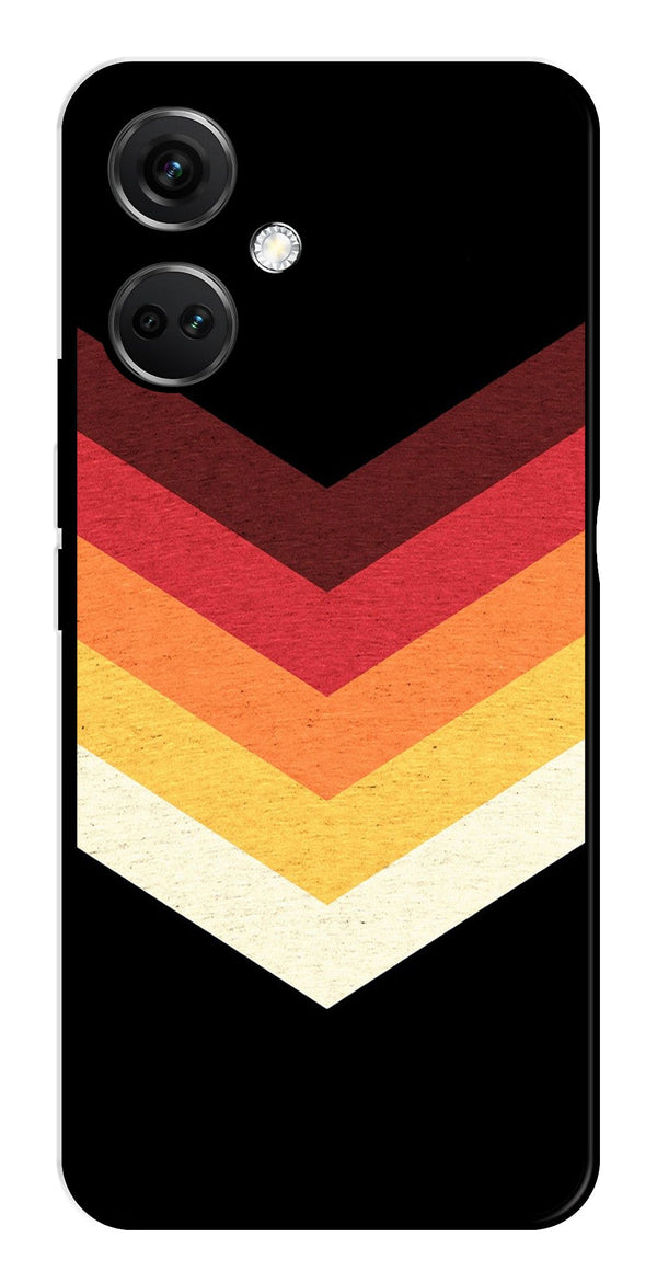 MultiColor Arrow Metal Mobile Case for OnePlus Nord CE 3 5G