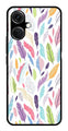Colorful Feathers Metal Mobile Case for OnePlus Nord CE 3 5G