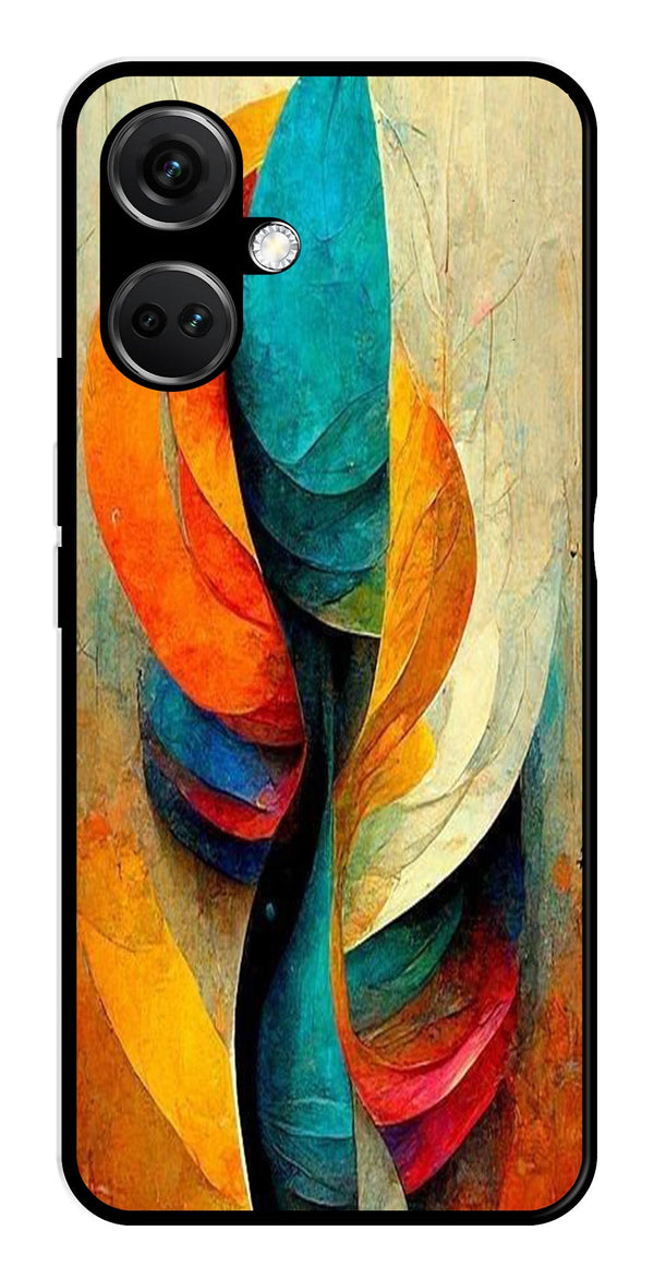 Modern Art Metal Mobile Case for OnePlus Nord CE 3 5G