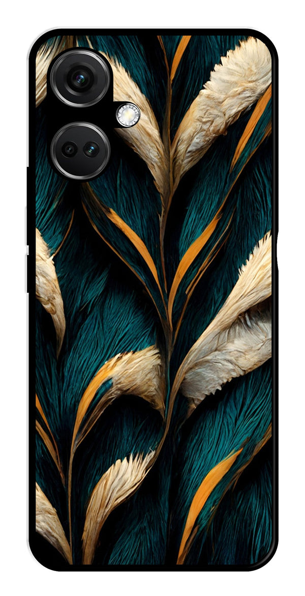 Feathers Metal Mobile Case for OnePlus Nord CE 3 5G
