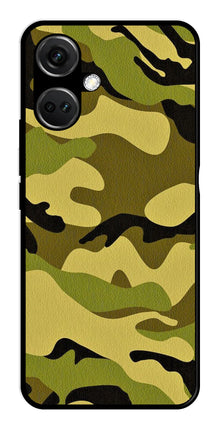 Army Pattern Metal Mobile Case for OnePlus Nord CE 3 5G