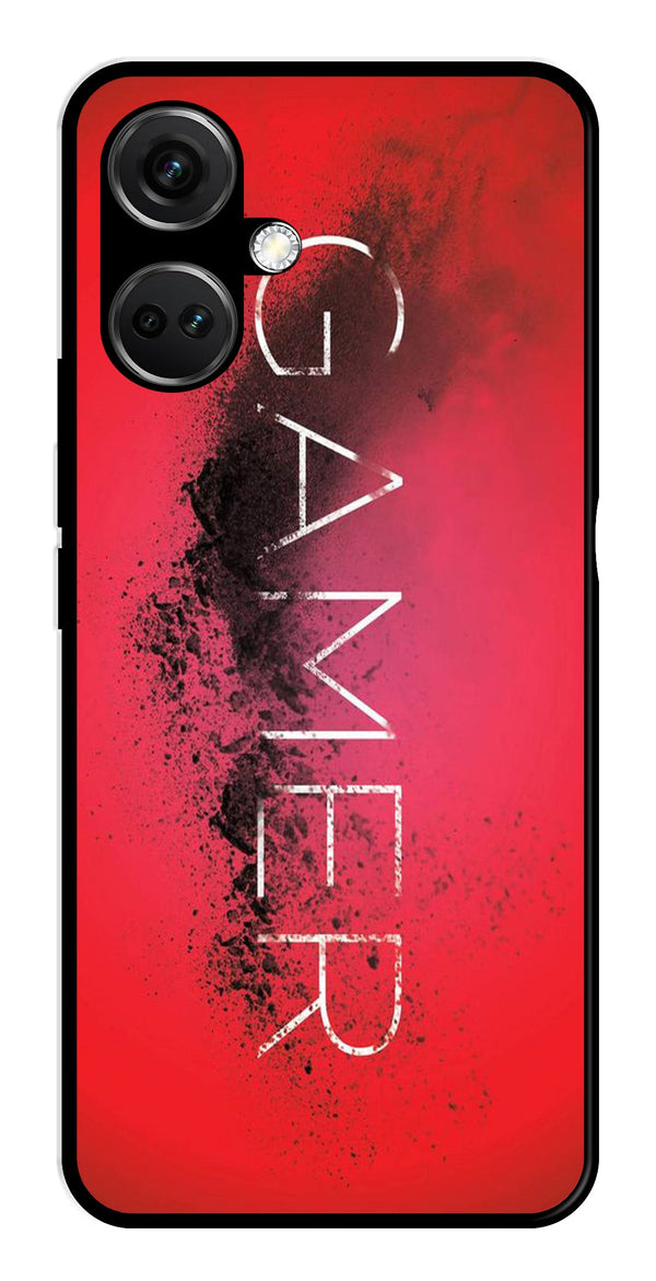 Gamer Pattern Metal Mobile Case for OnePlus Nord CE 3 5G