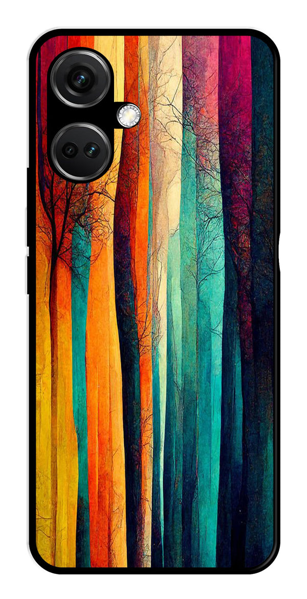 Modern Art Colorful Metal Mobile Case for OnePlus Nord CE 3 5G