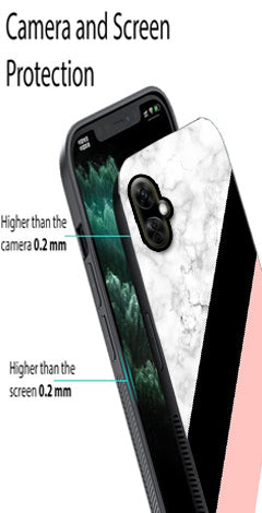 Marble Design Metal Mobile Case for OnePlus Nord CE 3 Lite 5G
