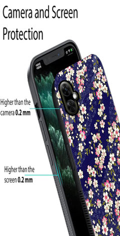 Flower Design Metal Mobile Case for OnePlus Nord CE 3 Lite 5G