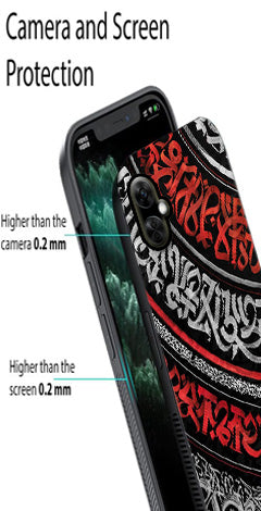 Qalander Art Metal Mobile Case for OnePlus Nord CE 3 Lite 5G