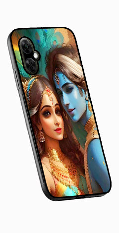 Lord Radha Krishna Metal Mobile Case for OnePlus Nord CE 3 Lite 5G  (Design No -01)