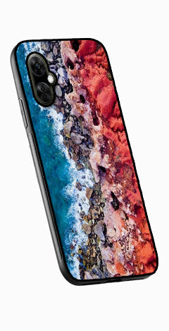 Sea Shore Metal Mobile Case for OnePlus Nord CE 3 Lite 5G  (Design No -18)