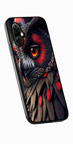 Owl Design Metal Mobile Case for OnePlus Nord CE 3 Lite 5G  (Design No -26)