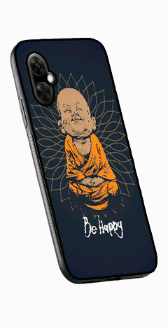 Be Happy Metal Mobile Case for OnePlus Nord CE 3 Lite 5G  (Design No -27)