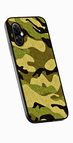 Army Pattern Metal Mobile Case for OnePlus Nord CE 3 Lite 5G  (Design No -35)