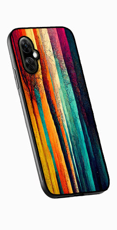 Modern Art Colorful Metal Mobile Case for OnePlus Nord CE 3 Lite 5G  (Design No -47)
