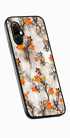 Autumn leaves Metal Mobile Case for OnePlus Nord CE 3 Lite 5G  (Design No -55)