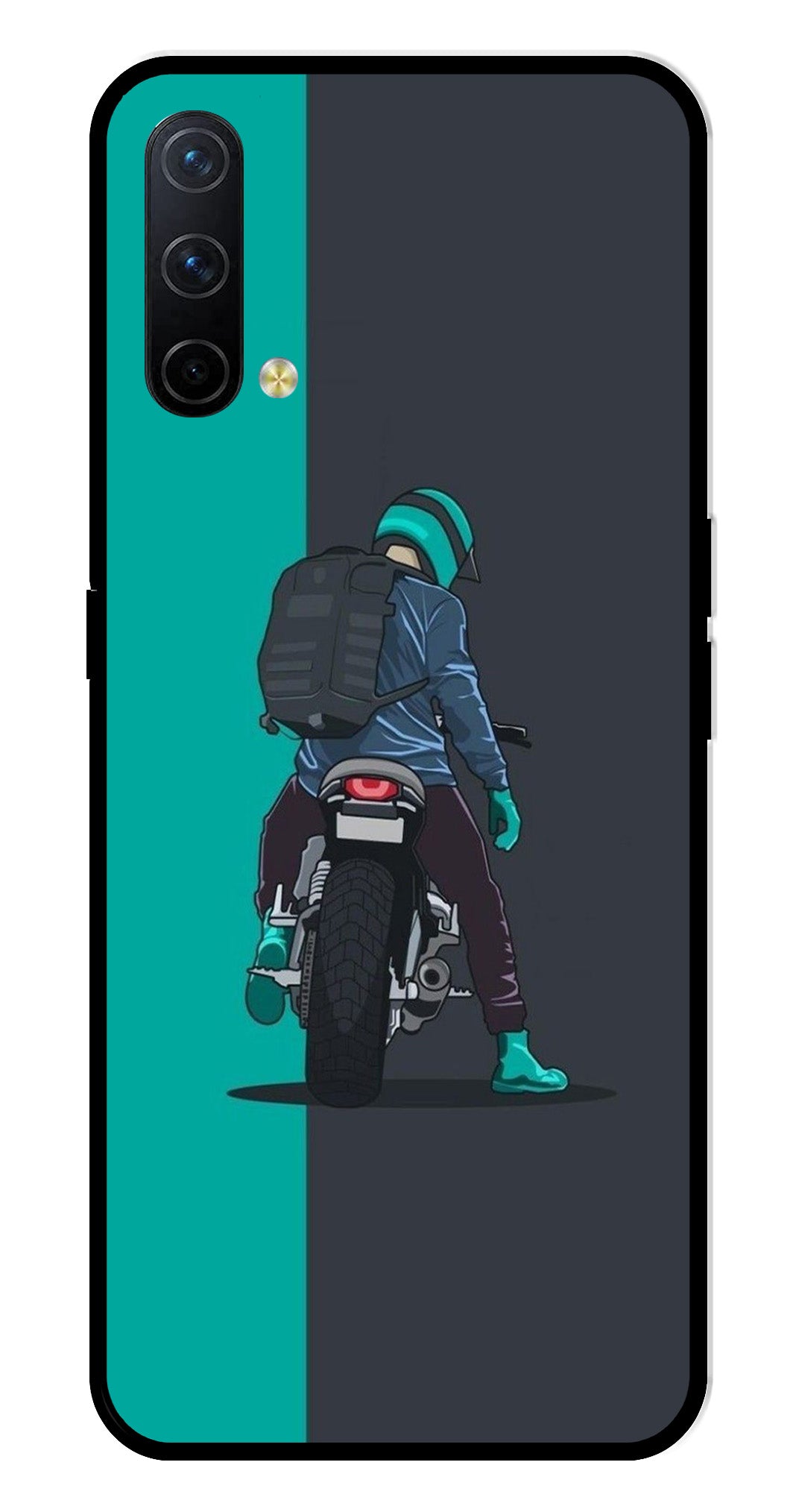 Bike Lover Metal Mobile Case for OnePlus Nord CE 5G