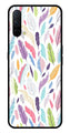 Colorful Feathers Metal Mobile Case for OnePlus Nord CE 5G