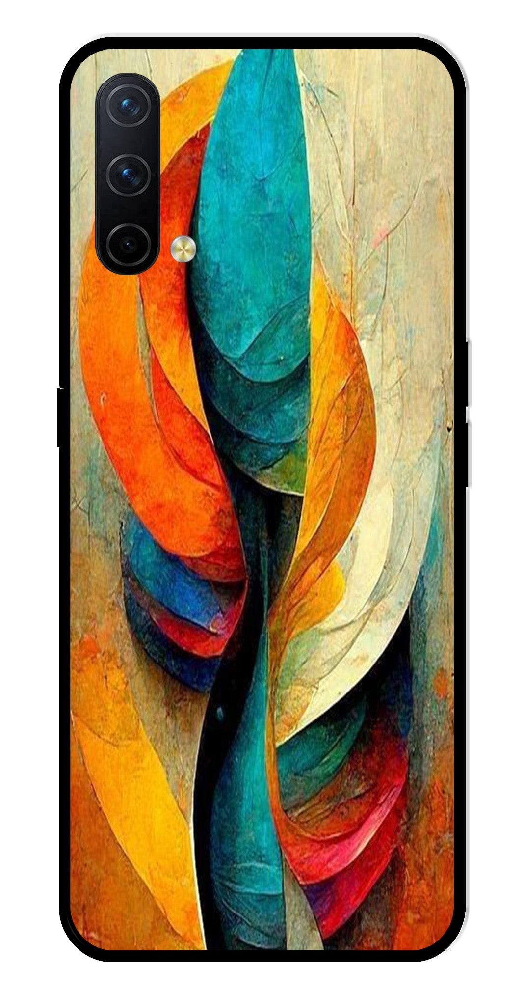 Modern Art Metal Mobile Case for OnePlus Nord CE 5G