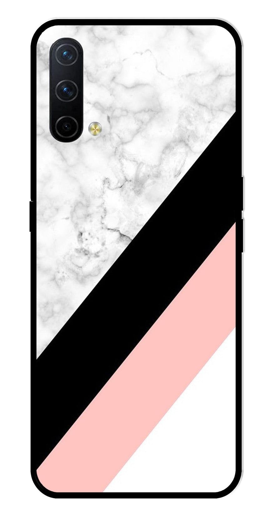 Marble Design Metal Mobile Case for OnePlus Nord CE 5G