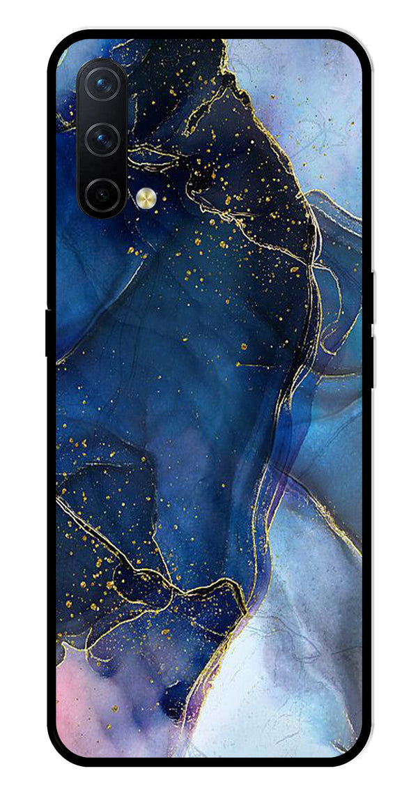 Blue Marble Metal Mobile Case for OnePlus Nord CE 5G