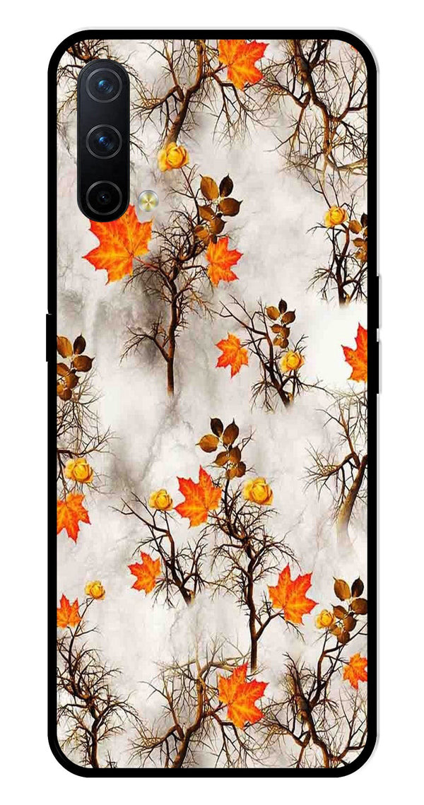 Autumn leaves Metal Mobile Case for OnePlus Nord CE 5G