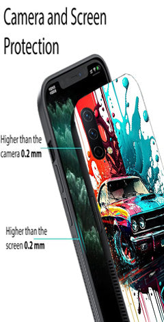 Vintage Car Metal Mobile Case for OnePlus Nord CE 5G