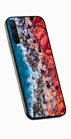 Sea Shore Metal Mobile Case for OnePlus Nord CE 5G   (Design No -18)