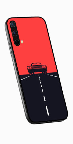 Car Lover Metal Mobile Case for OnePlus Nord CE 5G   (Design No -21)