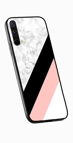 Marble Design Metal Mobile Case for OnePlus Nord CE 5G   (Design No -24)