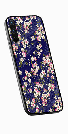 Flower Design Metal Mobile Case for OnePlus Nord CE 5G   (Design No -25)