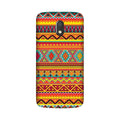 Zigzag line pattern Case for Moto E3 Power