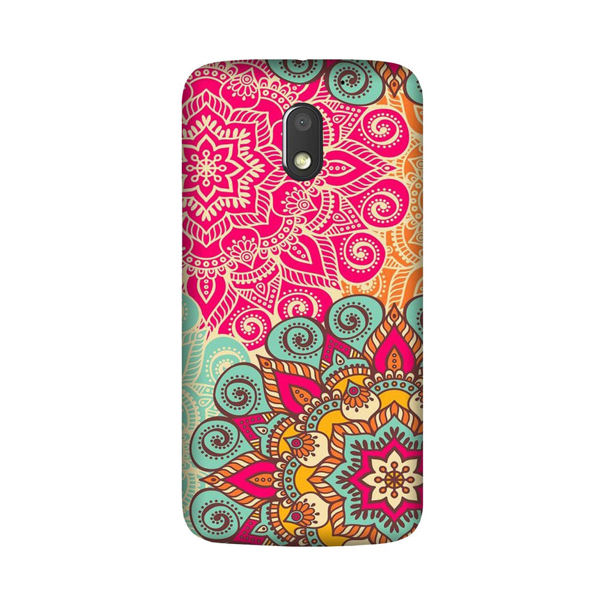 Rangoli art Case for Moto E3 Power