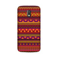 Zigzag line pattern2 Case for Moto E3 Power