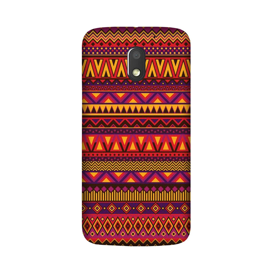 Zigzag line pattern2 Case for Moto E3 Power