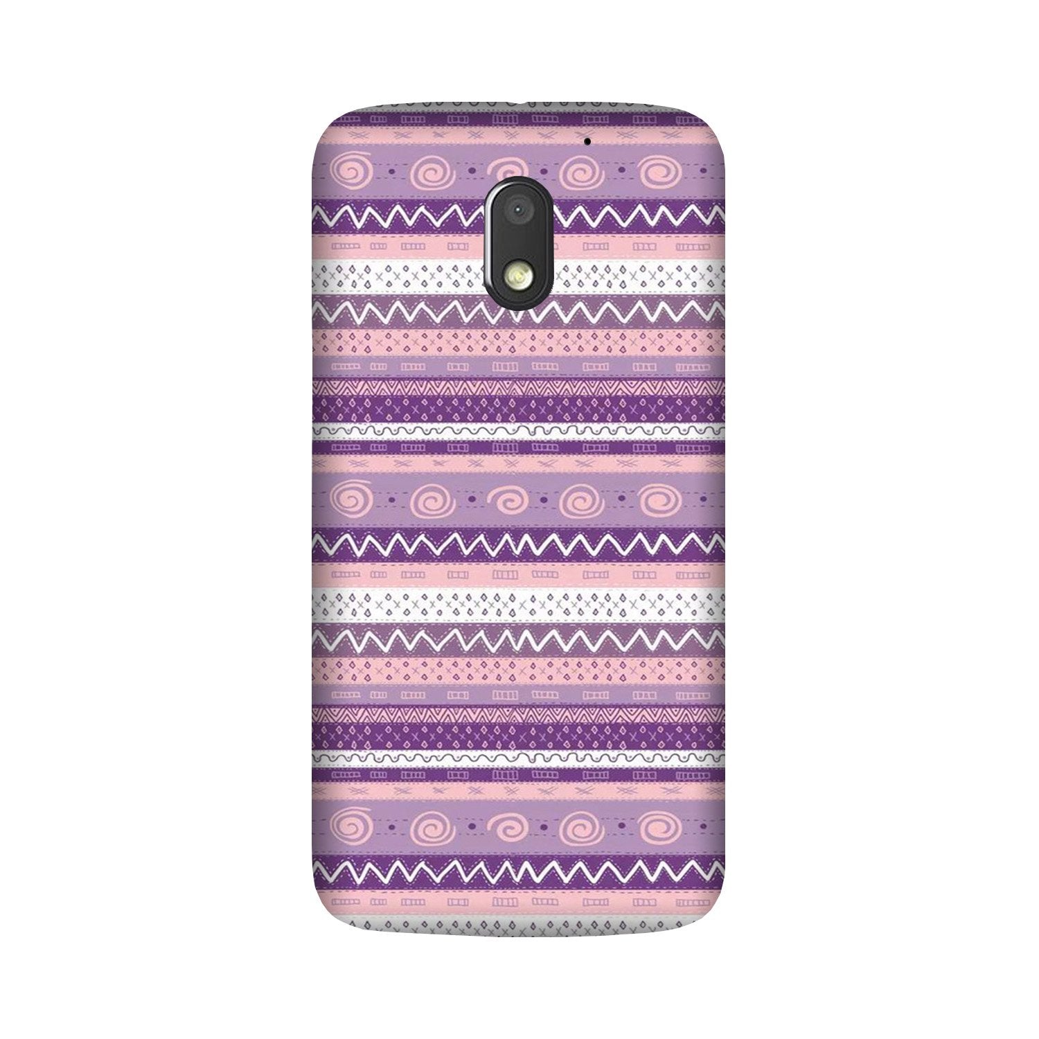 Zigzag line pattern3 Case for Moto G4 Play
