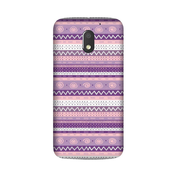 Zigzag line pattern3 Case for Moto G4 Play