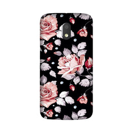 Pink rose Case for Moto E3 Power