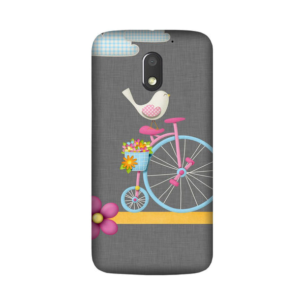 Sparron with cycle Case for Moto E3 Power