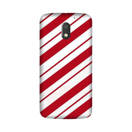 Red White Case for Moto E3 Power