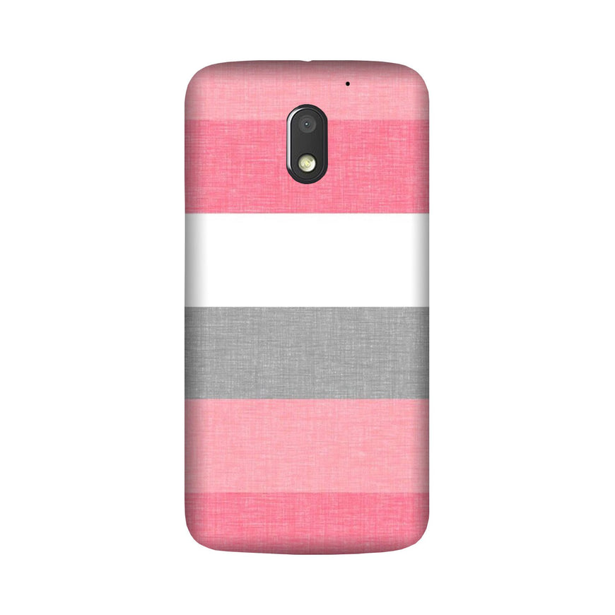 Pink white pattern Case for Moto G4 Play