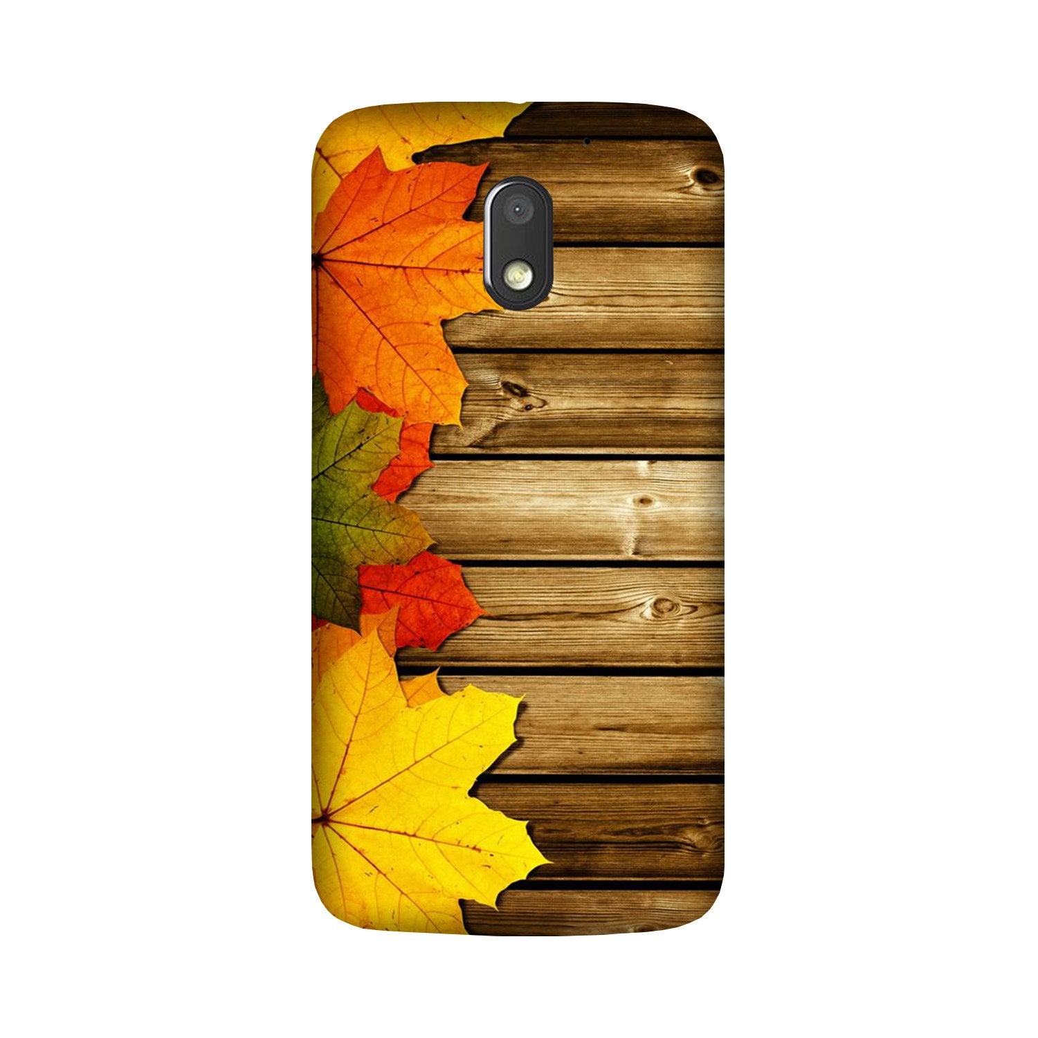 Wooden look3 Case for Moto G4 Play