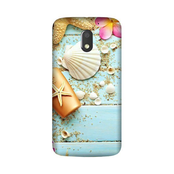 Sea Shells Case for Moto E3 Power