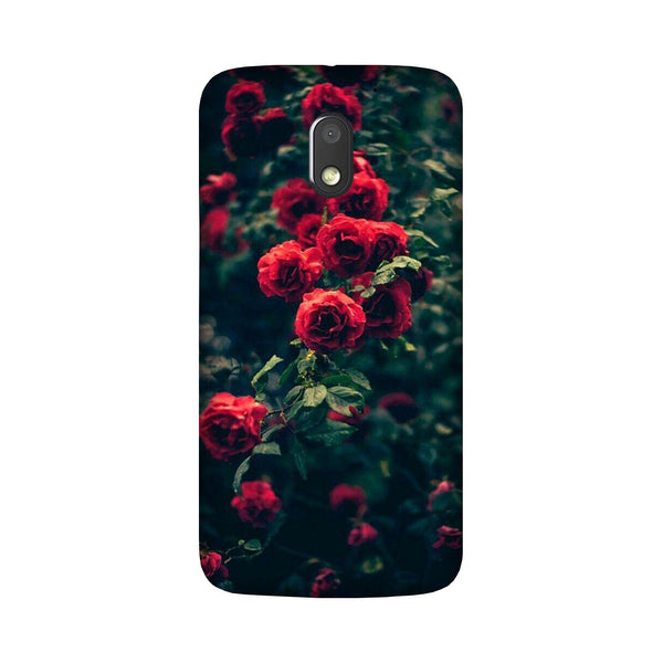 Red Rose Case for Moto E3 Power