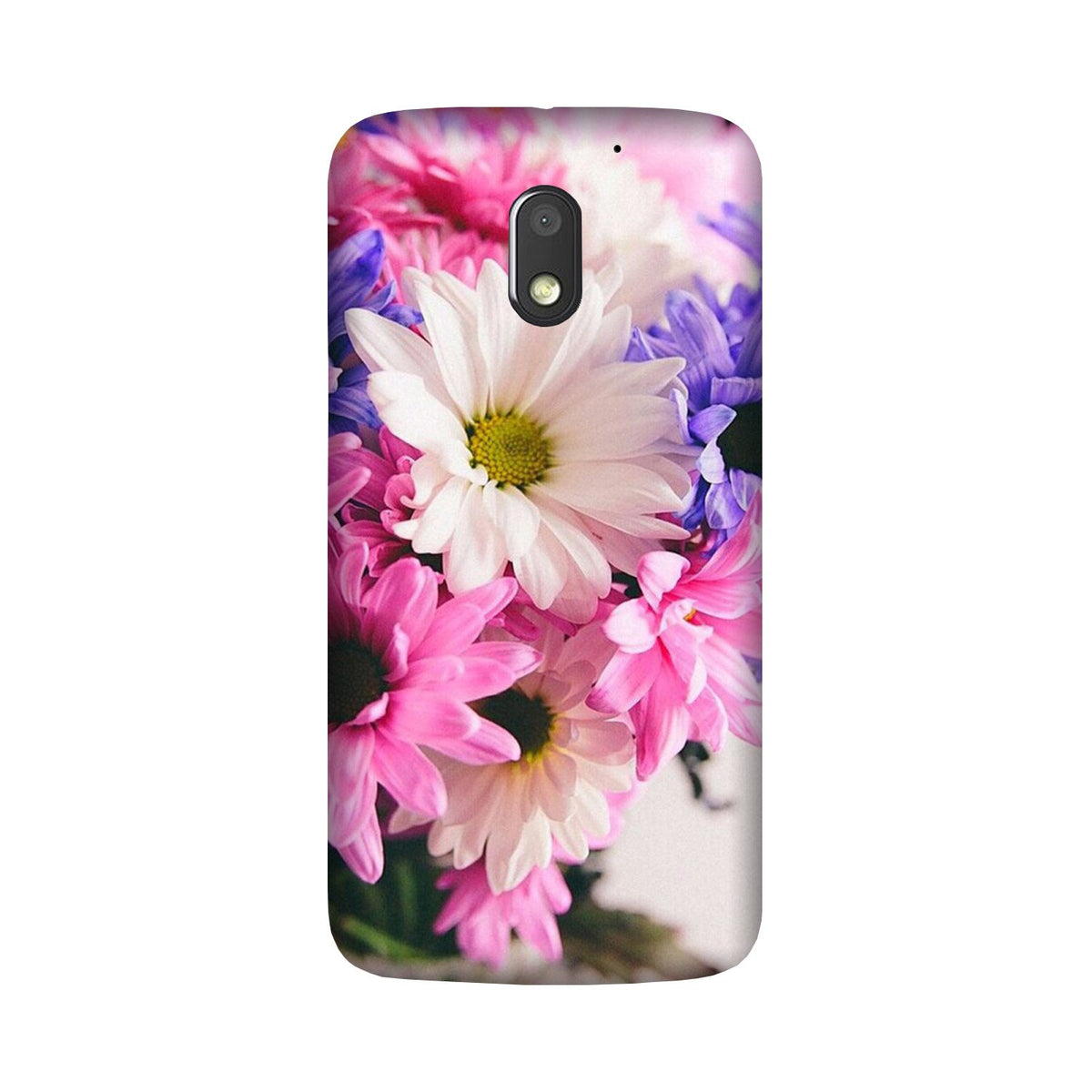 Coloful Daisy Case for Moto E3 Power