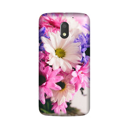 Coloful Daisy Case for Moto E3 Power