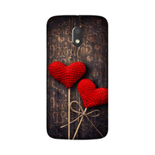 Red Hearts Case for Moto G4 Play