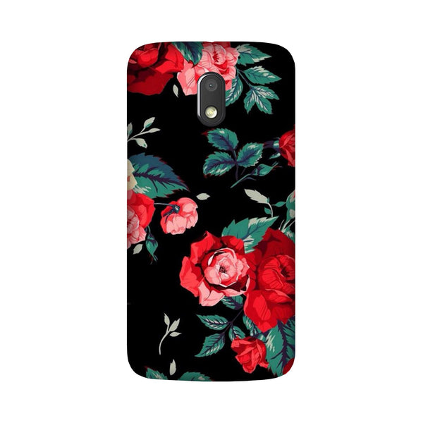 Red Rose2 Case for Moto E3 Power